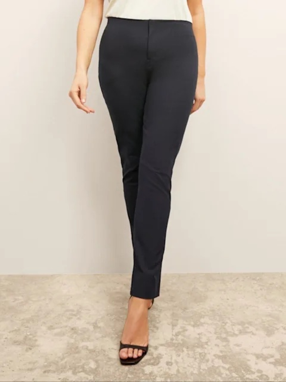 M.M. LaFleur The Hockley Jean - Eco Better Than Denim in Ink Navy Blue Size 18